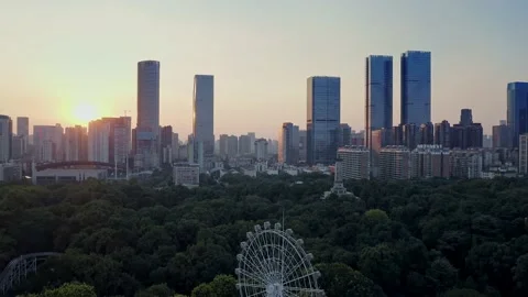 Skyscrapers Ifs In Changsha Stock Footage 171147400