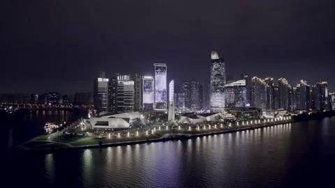 Skyscrapers Ifs In Changsha Stock Footage 171148554