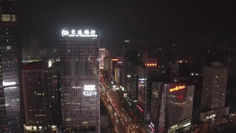 Skyscrapers Ifs In Changsha Stock Footage 200359186