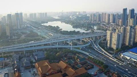 Skyscrapers Ifs In Changsha Stock Footage 200363750