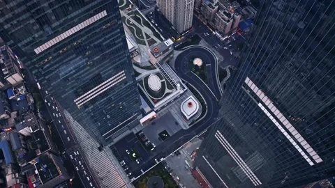 Skyscrapers Ifs In Changsha Stock Footage 200365617