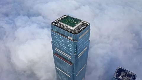 Skyscrapers Ifs In Changsha Stock Footage 200385581