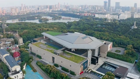 Skyscrapers Ifs In Changsha Video stock 200499262