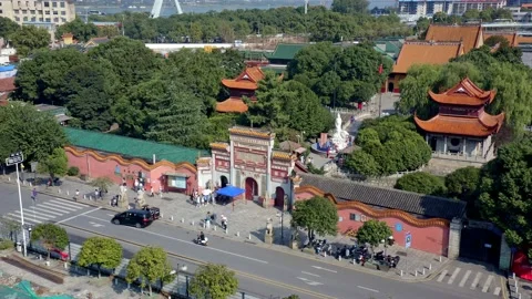 Skyscrapers Ifs In Changsha Video stock 200509727