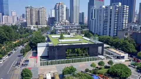Skyscrapers Ifs In Changsha Stock Footage 200540026