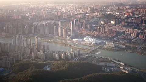 Skyscrapers Ifs In Changsha Stock Footage 200681852