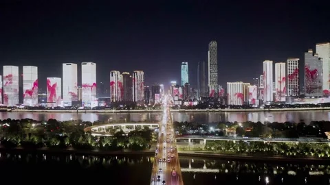 Skyscrapers Ifs In Changsha Stock Footage 200685660
