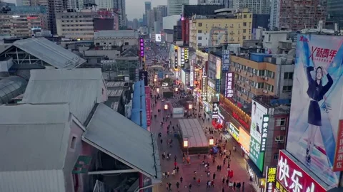 Skyscrapers Ifs In Changsha Stock Footage 200687744
