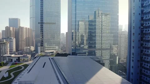 Skyscrapers Ifs In Changsha Vídeo Stock 200746588