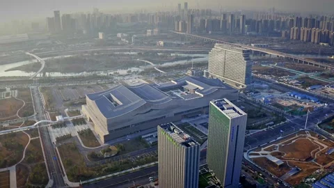 Skyscrapers Ifs In Changsha Stock Footage 200748720