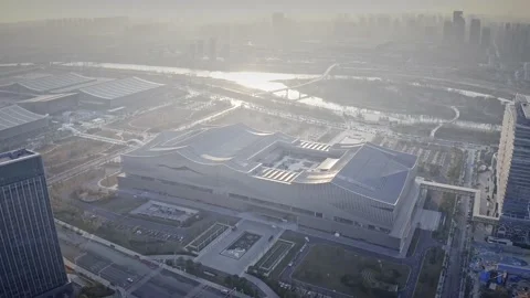 Skyscrapers Ifs In Changsha Stock Footage 200748988