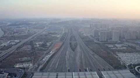 Skyscrapers Ifs In Changsha Stock Footage 200750424