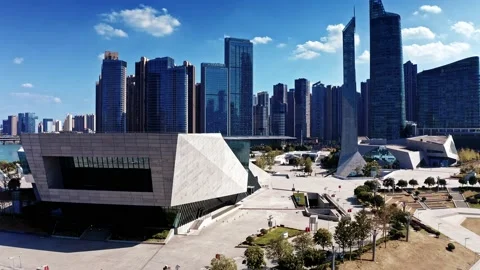 Skyscrapers Ifs In Changsha Stock Footage 220107532