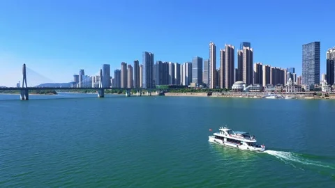 Skyscrapers Ifs In Changsha Stock Footage 220107728
