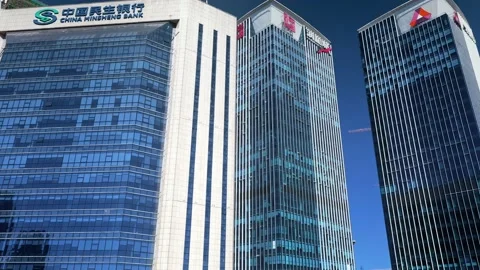 Skyscrapers Ifs In Changsha Stock Footage 220107945
