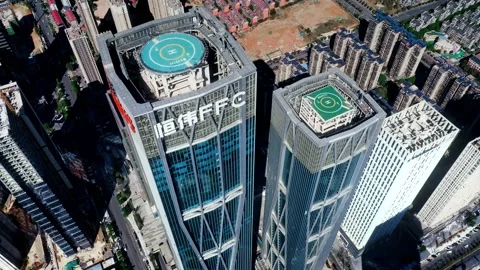 Skyscrapers Ifs In Changsha Stock Footage 220108319