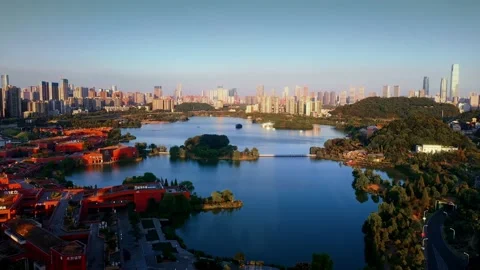 Skyscrapers Ifs In Changsha Stock Footage 220110928