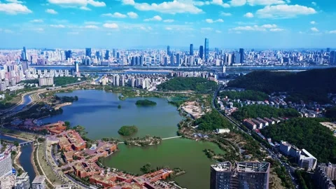 Skyscrapers Ifs In Changsha Stock-Footage 220112425