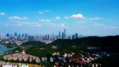 Skyscrapers Ifs In Changsha Stock Footage 220133817