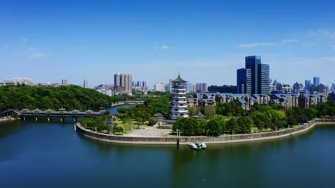Skyscrapers Ifs In Changsha Stock Footage 220134036