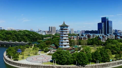 Skyscrapers Ifs In Changsha Stock Footage 220134314