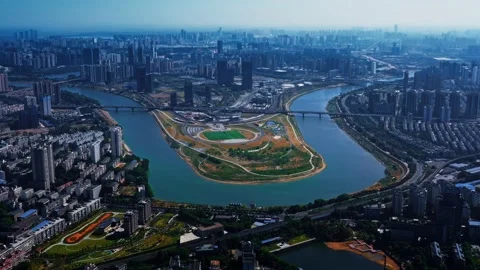 Skyscrapers Ifs In Changsha Stock Footage 220152718