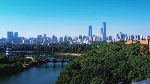 Skyscrapers Ifs In Changsha Stock-Footage 220165670