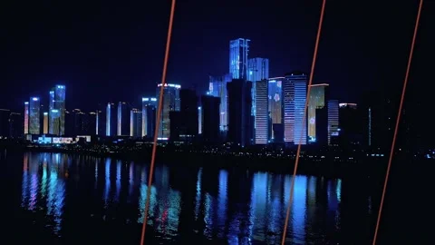 Skyscrapers Ifs In Changsha 스톡 동영상 220165853
