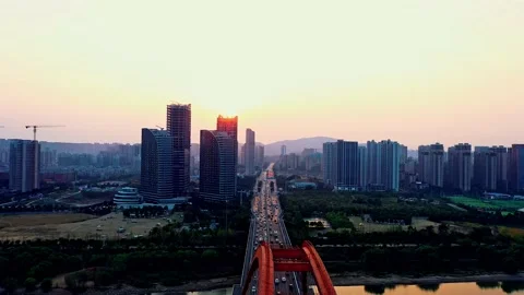 Skyscrapers Ifs In Changsha Stock Footage 220183523