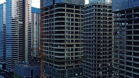 Skyscrapers Ifs In Changsha Stock Footage 220184616