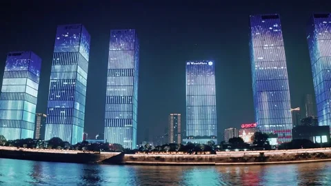 Skyscrapers Ifs In Changsha Stock-Footage 220211328