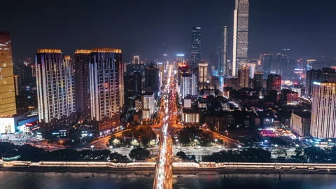 Skyscrapers Ifs In Changsha Stock Footage 224217232