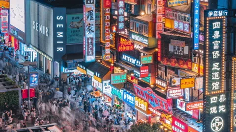 Skyscrapers Ifs In Changsha Stock Footage 224336027