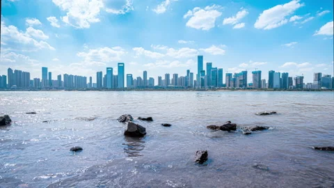 Skyscrapers Ifs In Changsha Stock Footage 224338092