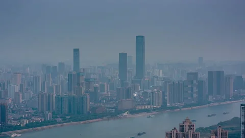 Skyscrapers Ifs In Changsha Видео 224340894