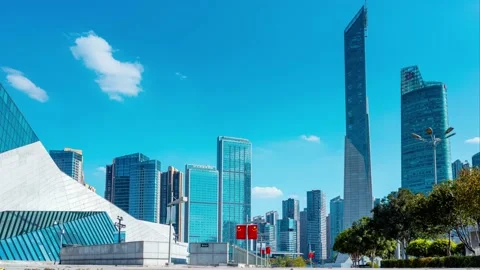 Skyscrapers Ifs In Changsha Stock Footage 225077176