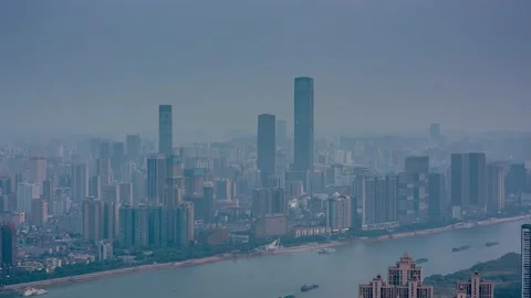 Skyscrapers Ifs In Changsha Stock Footage 225087788