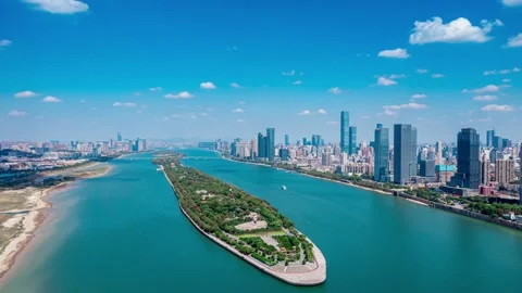Skyscrapers Ifs In Changsha Stock Footage 225268898