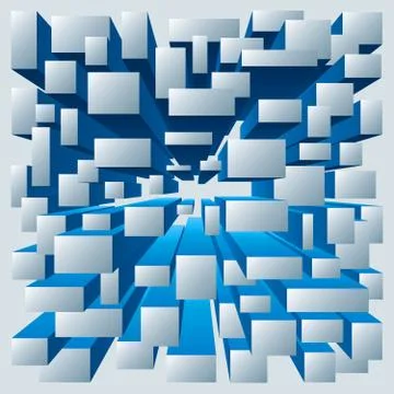 Skyscrapers Stock Illustration