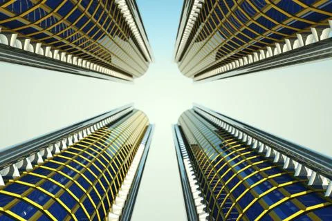 Skyscrapers Stock-Illustration