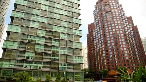 Skyscrapers in Kuala Lumpur Stock Footage 44124570