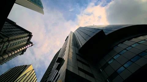 Skyscrapers in Kuala Lumpur Stock Footage 44124577