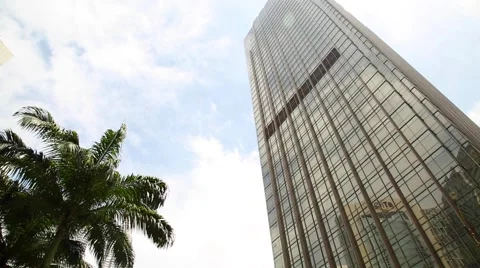 Skyscrapers in Kuala Lumpur Stock Footage 44124608
