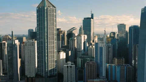 Skyscrapers of Makati Stock Footage 232395992