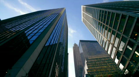 Skyscrapers New York City Stock Footage