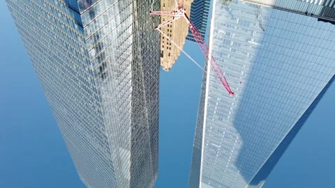 Skyscrapers in NYC Stock Footage 155985421