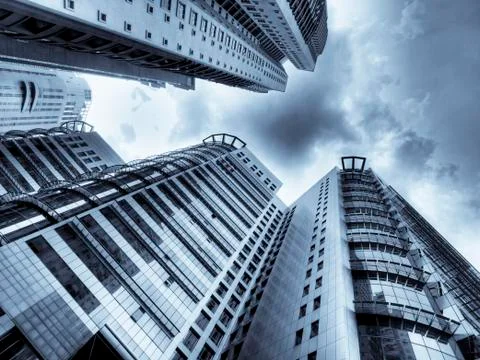 Skyscrapers Foto stock