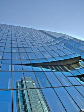 Skyscrapers reflection Foto stock