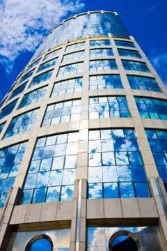 Skyscrapers reflections Stock Photos