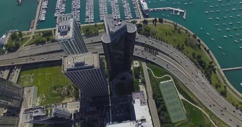 Skyscrapers Сhicago Stock Footage 74454127